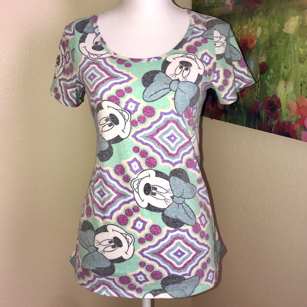 LulaRoe Disney Minnie Mouse Tee Shirt XS
